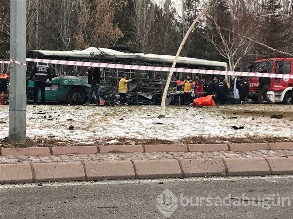 Kayseri'de patlama! Olay yerinden ilk fotoğraflar...