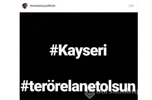 Ünlüler Kayseri'deki terör saldırısına isyan etti
