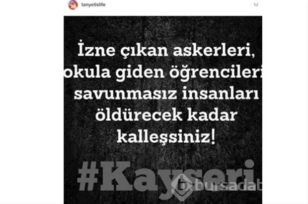 Ünlüler Kayseri'deki terör saldırısına isyan etti