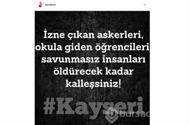 Ünlüler Kayseri'deki terör saldırısına isyan etti