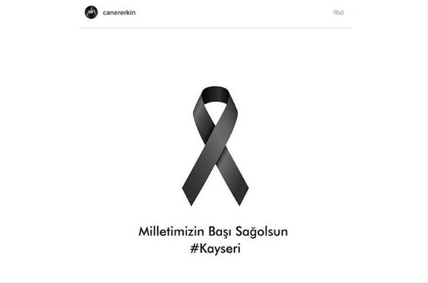 Ünlüler Kayseri'deki terör saldırısına isyan etti