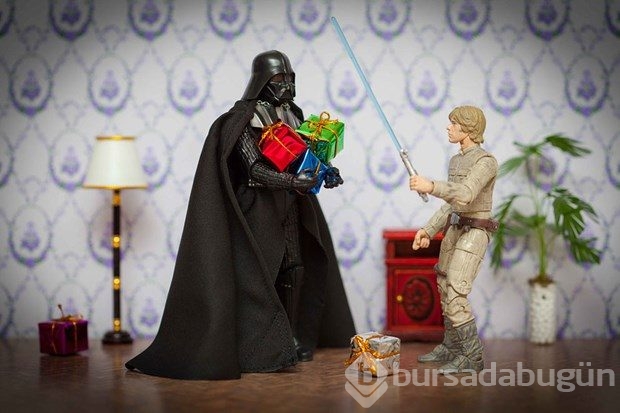 Star Wars karakterleri günlük aktiviteleri yapsaydı nasıl olurdu?