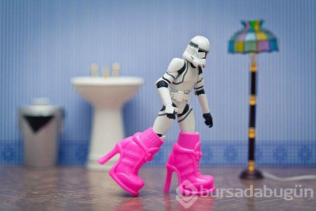 Star Wars karakterleri günlük aktiviteleri yapsaydı nasıl olurdu?