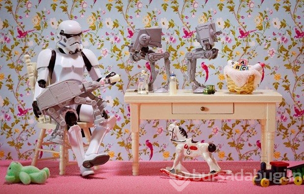 Star Wars karakterleri günlük aktiviteleri yapsaydı nasıl olurdu?