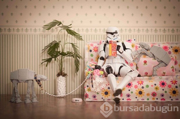 Star Wars karakterleri günlük aktiviteleri yapsaydı nasıl olurdu?