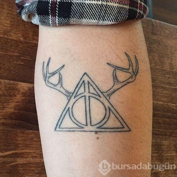Harry Potter hayranlarının dövmeleri
