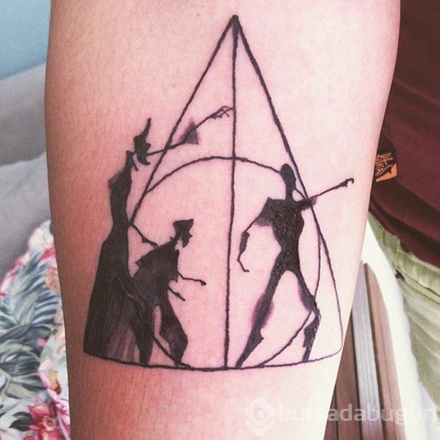Harry Potter hayranlarının dövmeleri