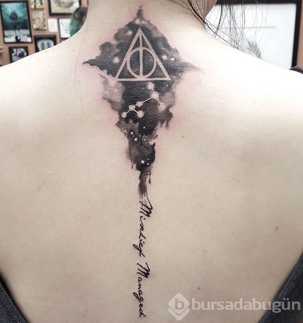Harry Potter hayranlarının dövmeleri