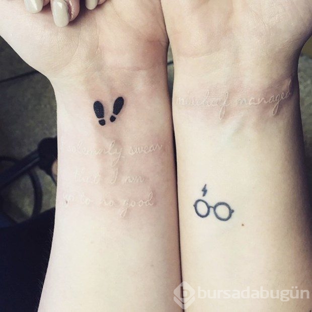Harry Potter hayranlarının dövmeleri