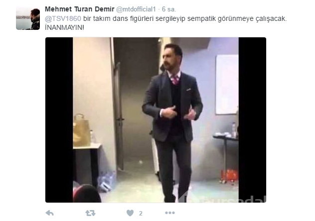 Türk taraftarlar Pereira ile fena dalga geçti
