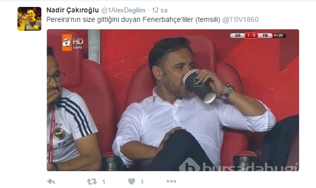 Türk taraftarlar Pereira ile fena dalga geçti