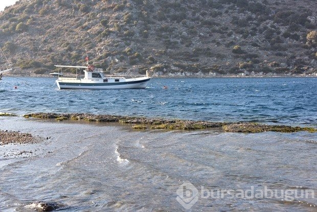 Deniz çekilince ortaya çıktı