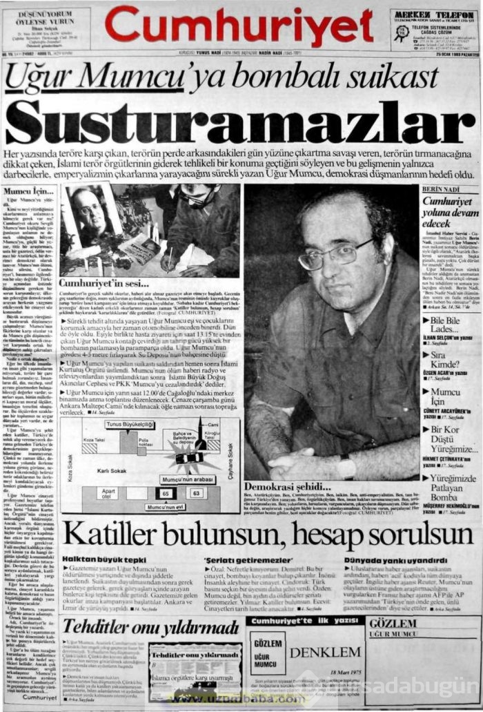 Türkiye'yi sarsan suikastlar