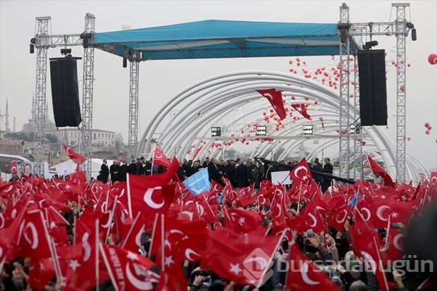 Avrasya Tüneli'nin açılışından kareler