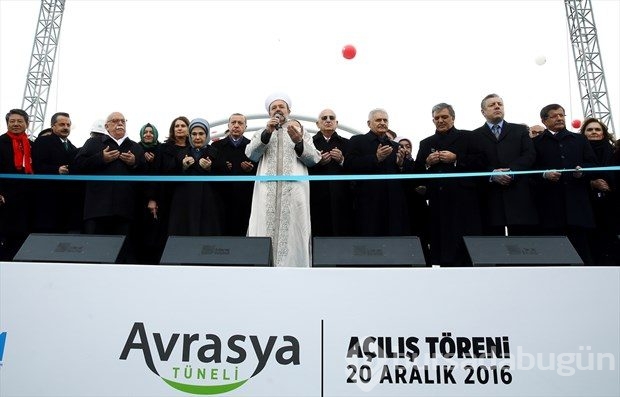 Avrasya Tüneli'nin açılışından kareler
