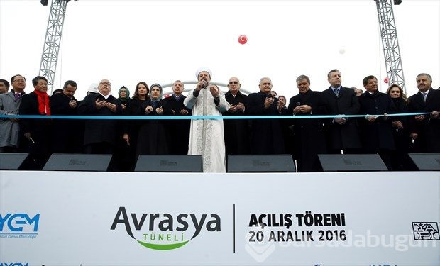 Avrasya Tüneli'nin açılışından kareler