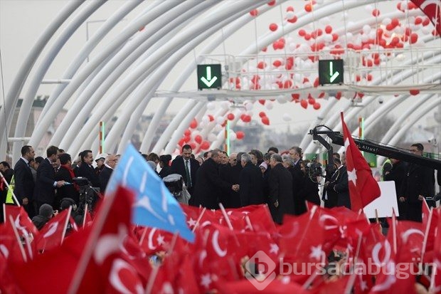 Avrasya Tüneli'nin açılışından kareler