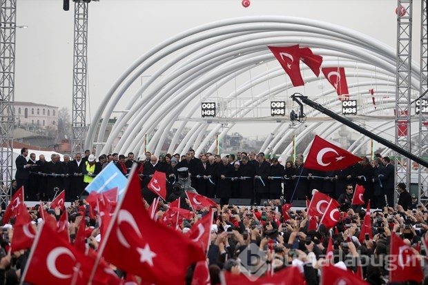 Avrasya Tüneli'nin açılışından kareler