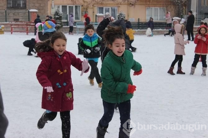 Türkiye'den kar manzaraları