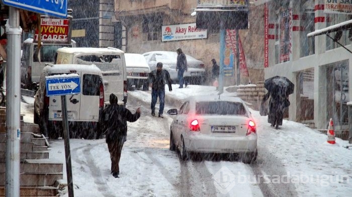 Türkiye'den kar manzaraları