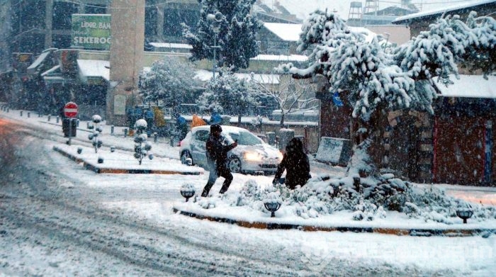 Türkiye'den kar manzaraları