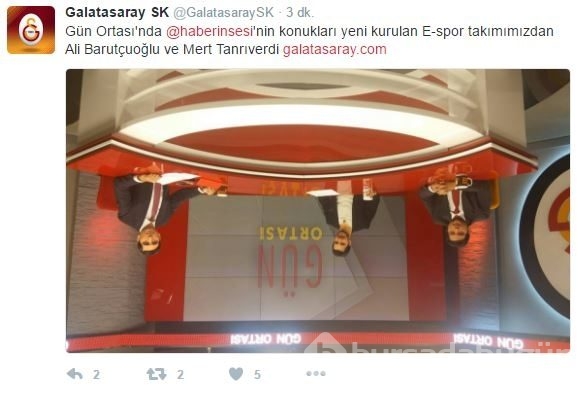 Galatasaray'dan ilginç hata