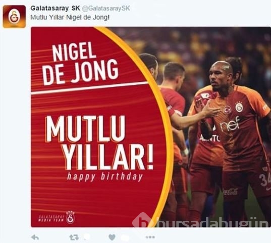 Galatasaray'dan ilginç hata