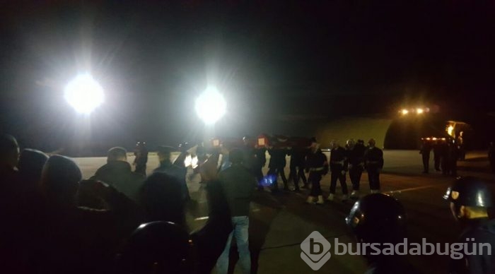 Şehitlerimiz Bursa'ya getirildi