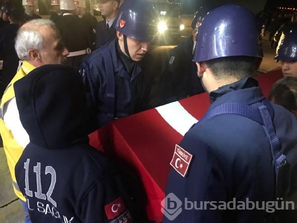 Şehitlerimiz Bursa'ya getirildi