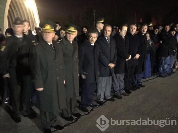 Şehitlerimiz Bursa'ya getirildi