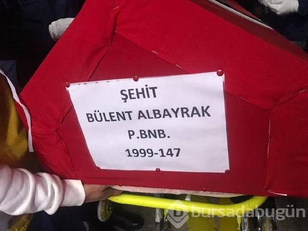 Şehitlerimiz Bursa'ya getirildi