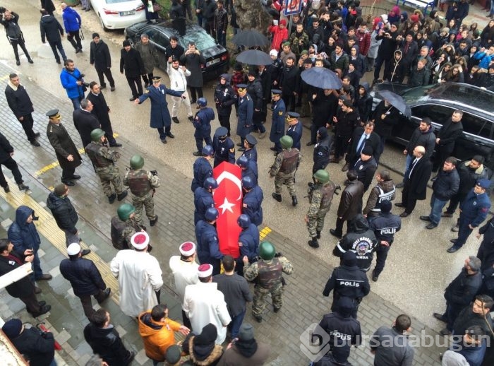 Bursalı Şehit Binbaşı Bülent Albayrak'ı binler uğurladı