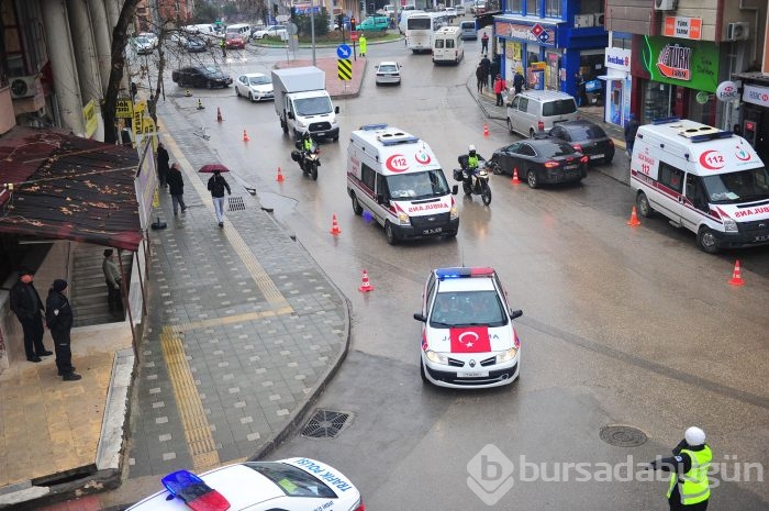 Bursalı Şehit Binbaşı Bülent Albayrak'ı binler uğurladı