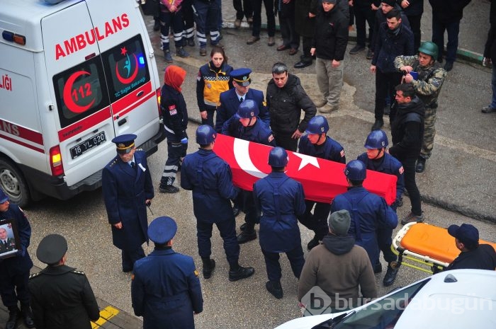 Bursalı Şehit Binbaşı Bülent Albayrak'ı binler uğurladı