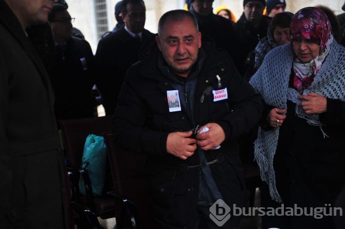 Bursalı Şehit Binbaşı Bülent Albayrak'ı binler uğurladı