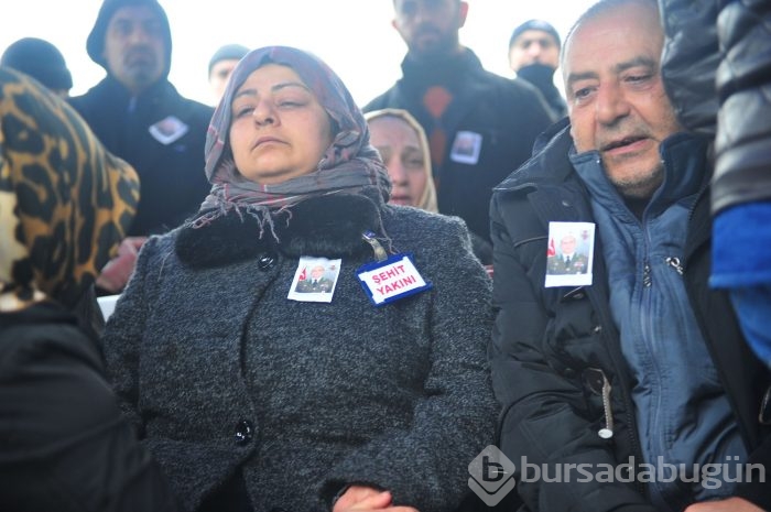 Bursalı Şehit Binbaşı Bülent Albayrak'ı binler uğurladı