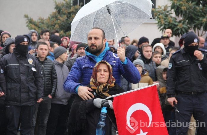 Bursalı Şehit Uzman Çavuş Ferhat Demir son yolculuğuna uğurlandı