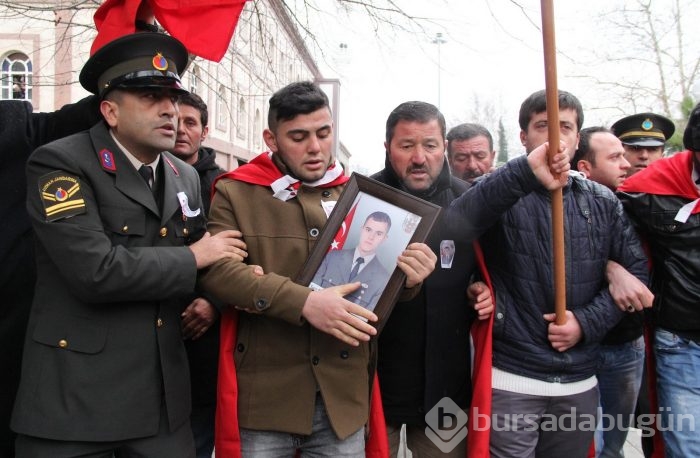 Bursalı Şehit Uzman Çavuş Ferhat Demir son yolculuğuna uğurlandı