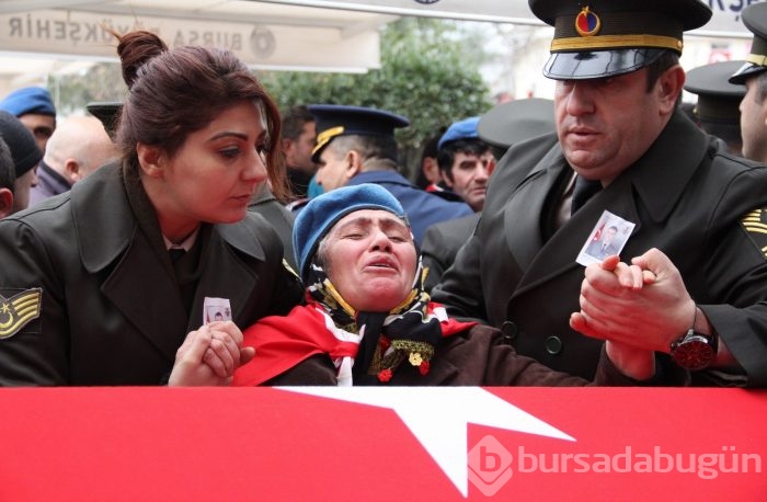 Bursalı Şehit Uzman Çavuş Ferhat Demir son yolculuğuna uğurlandı