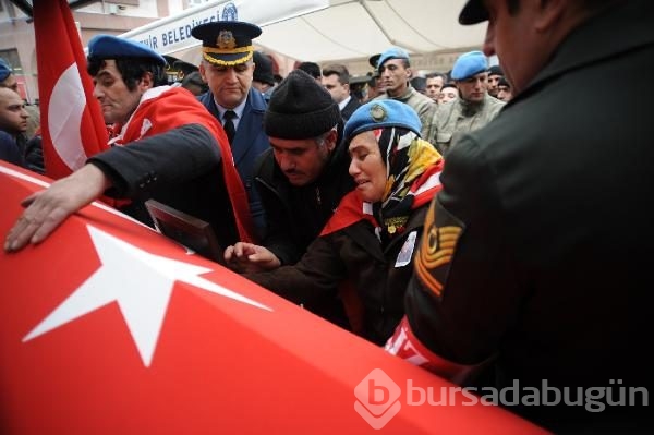 Bursalı Şehit Uzman Çavuş Ferhat Demir son yolculuğuna uğurlandı