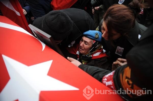 Bursalı Şehit Uzman Çavuş Ferhat Demir son yolculuğuna uğurlandı