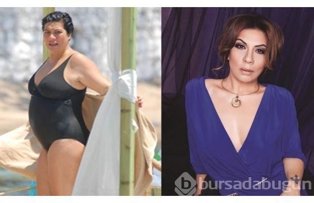 Zayıflayınca içinden bir insan daha çıkaran ünlüler