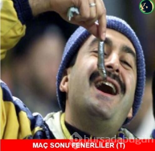 3-0'lık maç sonrası yapılan capsler
