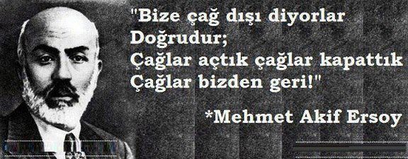 İşte resimli Mehmet Akif Ersoy mesajları