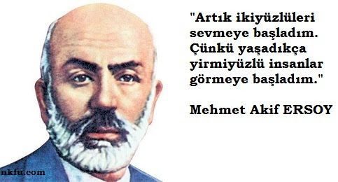 İşte resimli Mehmet Akif Ersoy mesajları