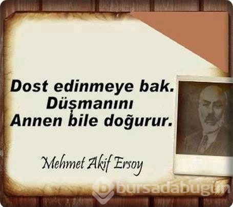 İşte resimli Mehmet Akif Ersoy mesajları