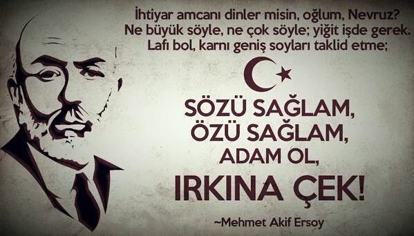 İşte resimli Mehmet Akif Ersoy mesajları