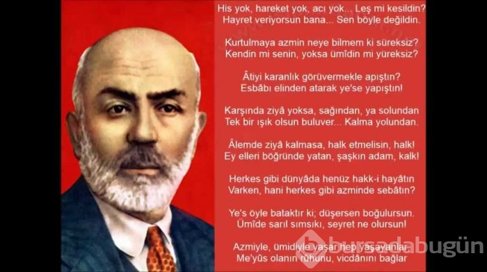İşte resimli Mehmet Akif Ersoy mesajları