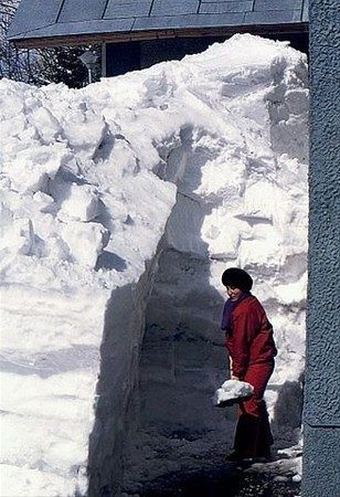 Rusya sıradan bir kış günü!