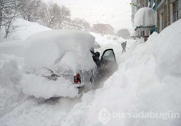 Rusya sıradan bir kış günü!